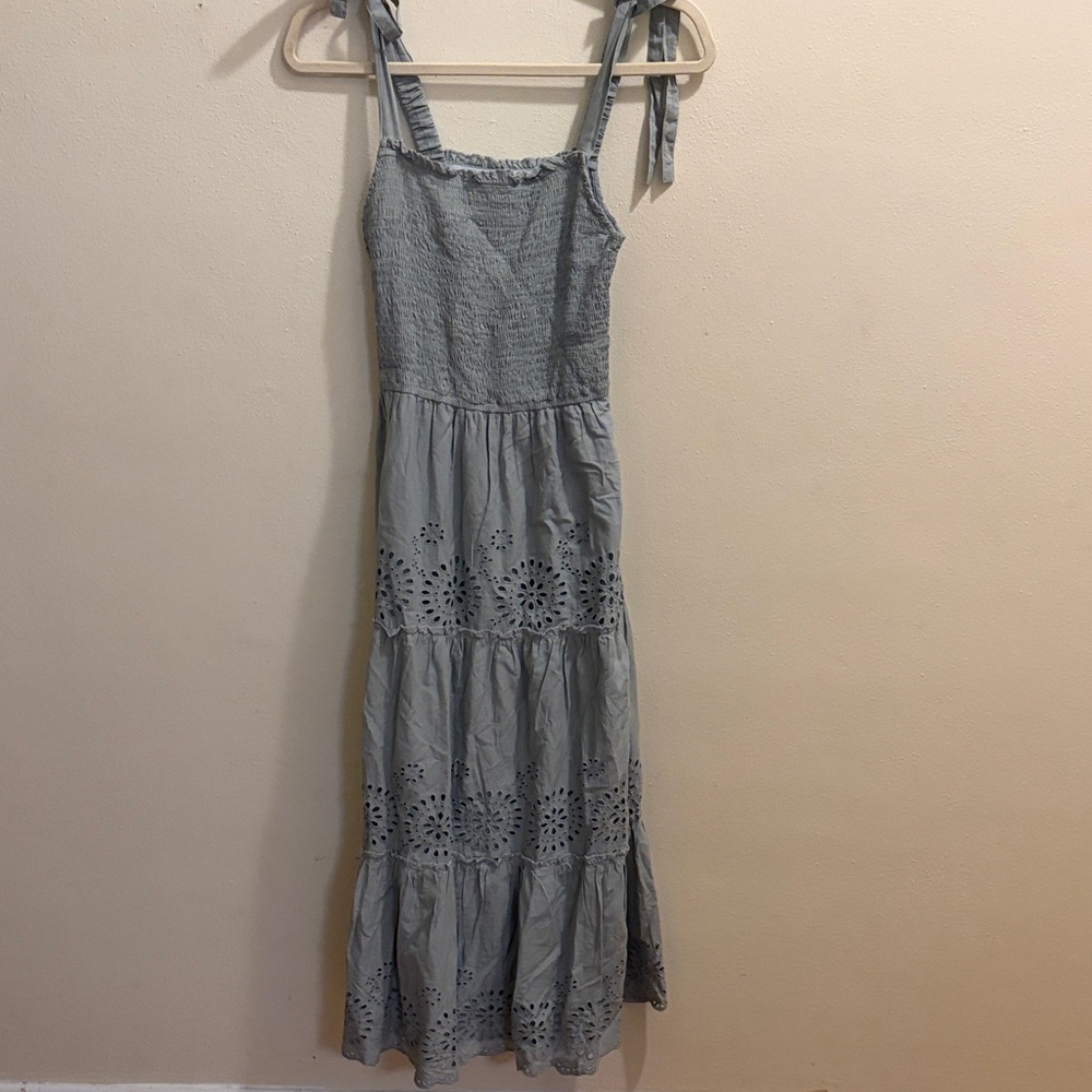 Sage Green Sleeveless Dress